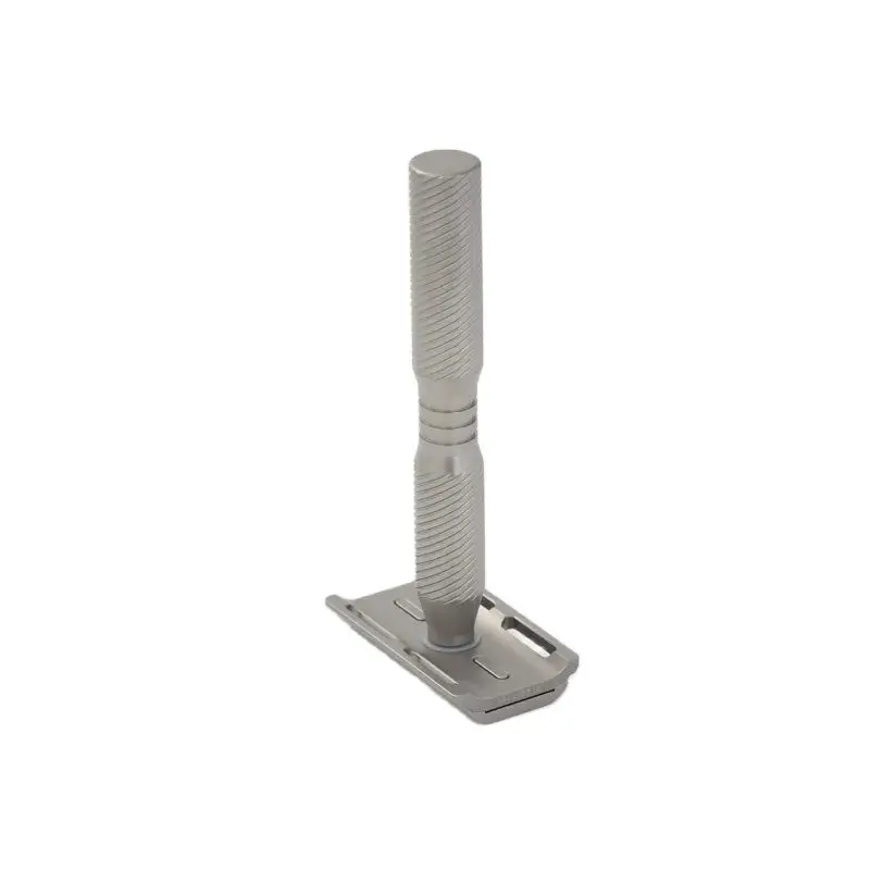 YAQI Ghost  Multiple Thread PatternTitanium Light Weight Safety Razor 2
