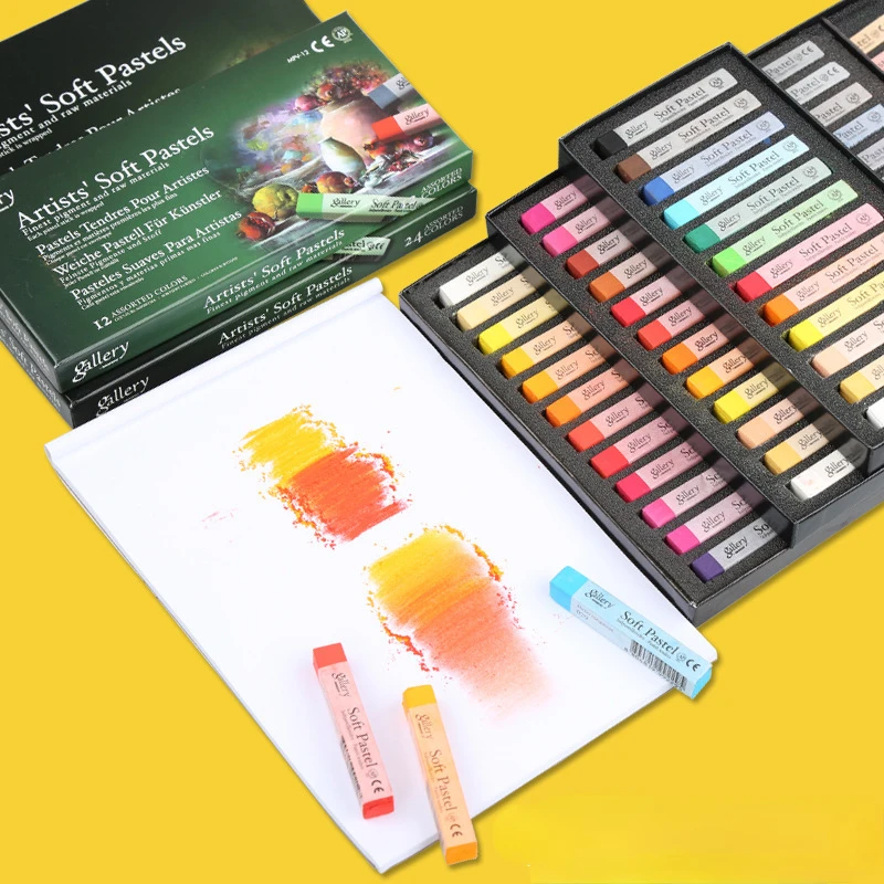 

Mungyo Gallery Artists Soft Oil Pastels Set 36 Colors Non Toxic Adult Kids Drawing Art Supplies Painting Stick Coloring