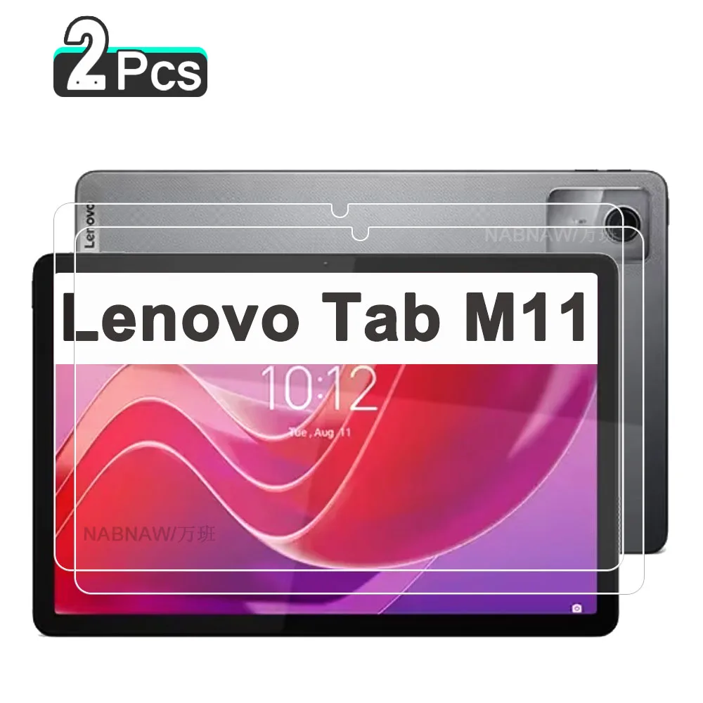 Película De Vidrio Templado Para Tableta Lenovo Tab P11 2021, Membrana Protectora Antihuellas