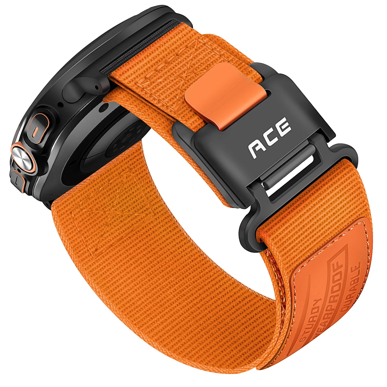 سوار نايلون رياضي مغناطيسي لساعة Samsung Galaxy Wa...