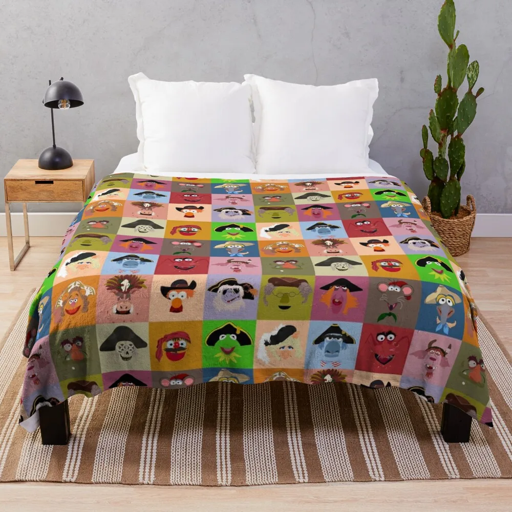

Treasure island pirates Throw Blanket Plush Beautifuls Decoratives Blankets