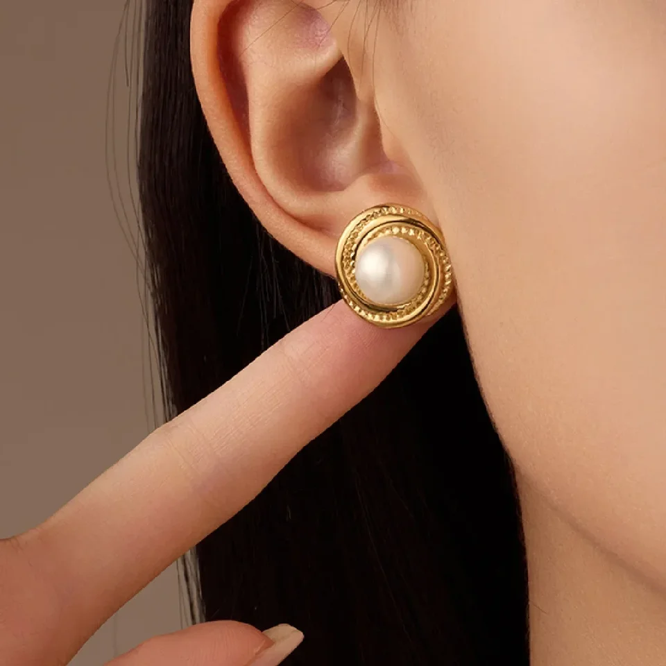 2 Paia Di Orecchini Quadrati Irregolari, Orecchini Geometrici Esagerati, Orecchini In Metallo, Orecchini Alla Moda, Orecchini Pendenti (Oro, Argento