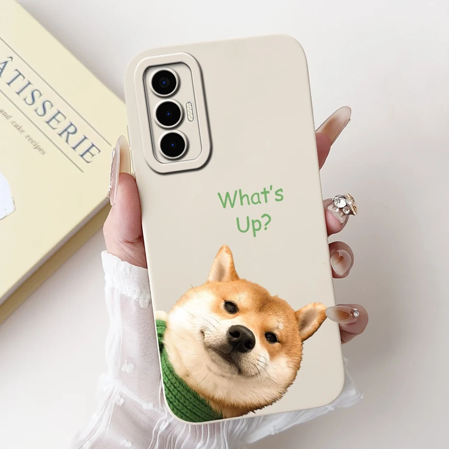 Cute Animals Cartoon Soft Silicone Phone Case - Protective Cover, 6.9'' Bumper