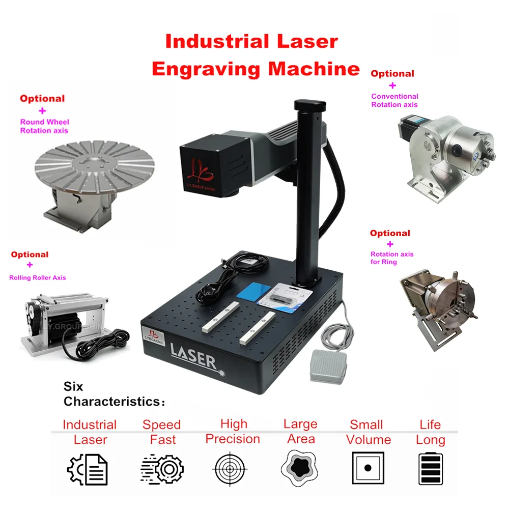 Fiber Laser Marking Engraving Machine