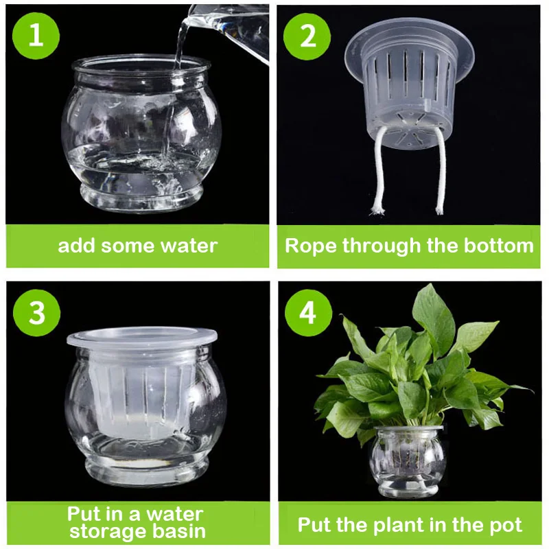 4/5/6/8mm Self Watering Cotton Wick Cord Potted Plant Watering Planter Pot Automatic Slow Release Garden Drip Irrigation System