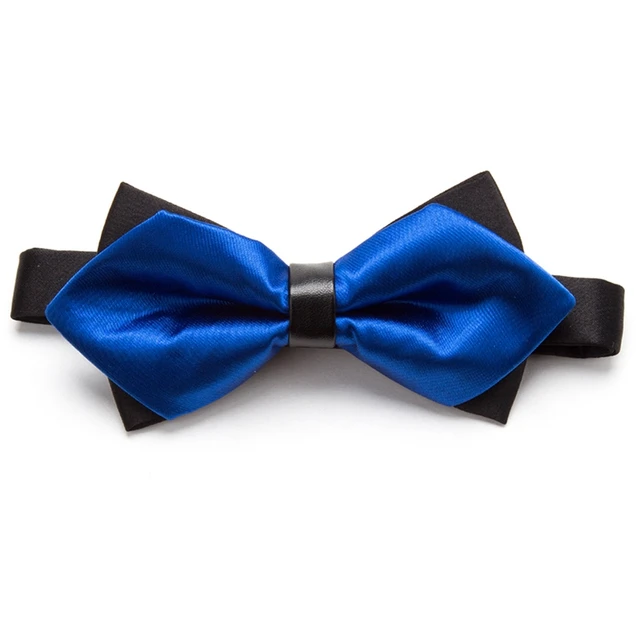 Men Ties Solid Fashion Butterfly Party Wedding Black Red Bow Tie for Boys Girls Candy Bowknot Accessories Formal Dress Bowtie 2