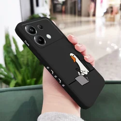 Motivational Work Hard Silicone Phone Case - Durable Protective Cover for Poco F6 Pro (Black)
