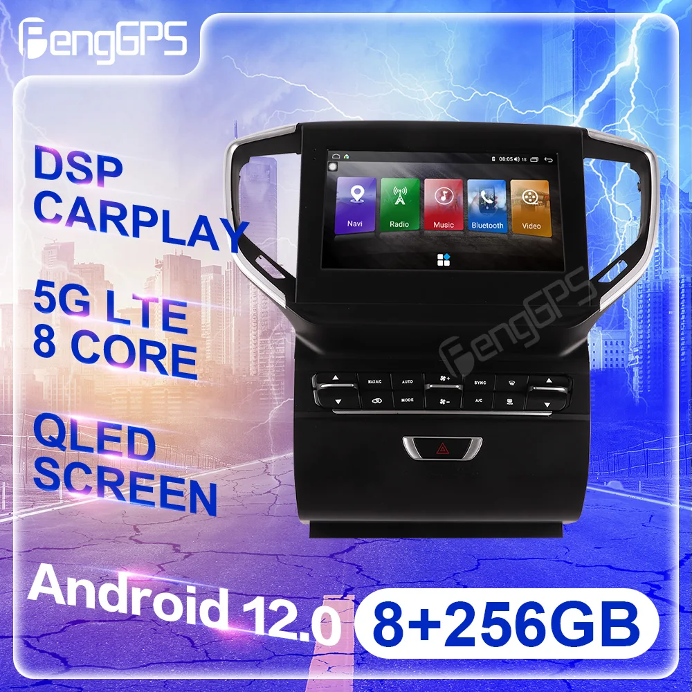 

128G Android12 Car Radio For Maserati Ghibli 2013-2016 Stereo Multimedia Player GPS Navigation Touch Screen Headunit DSP Carplay