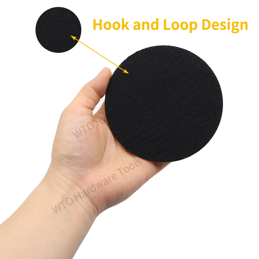 Piastre Di Levigatura Per Utensili Oscillanti - 4 Pezzi Triangolari, Con Velcro, Per Legno E Metallo - Foto 13