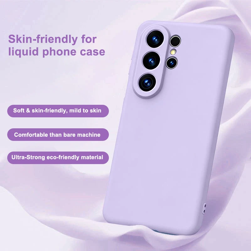 Liquid Silicone Shockproof Phone Case - Premium Accessory Cover