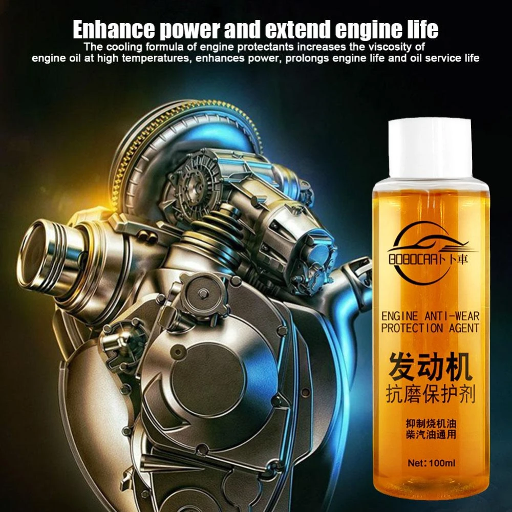 100ml Automotive Oil Anti-wear Agent Engine Anti-wear Agent Anti Shake Anti Rust Noise Reduction and Anti Burning Oil Additive