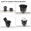 Aluminum Kayak Track Rails Bracket Accessories Kayak Track mount Rail System Fishing Rod Rack Holder Mounting Base Canoe 3