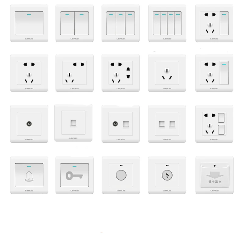 Electrical Sockets Switches | Home Wall Power Switches | Wall Electrical  Sockets - Switches - Aliexpress