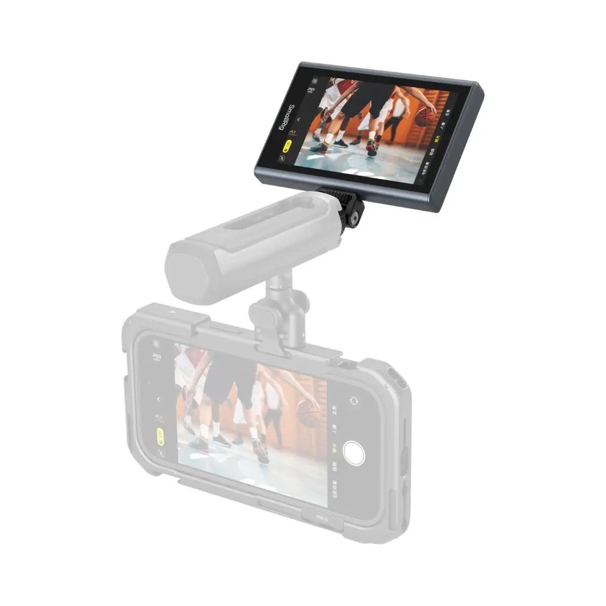 SmallRig 自撮りVlogモニタ Wireless Vlog Selfie Monitor Kit for Phone