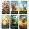 12x7 cm Spirit Animals Oracle Cards Keywords,no guidebook. Games 3