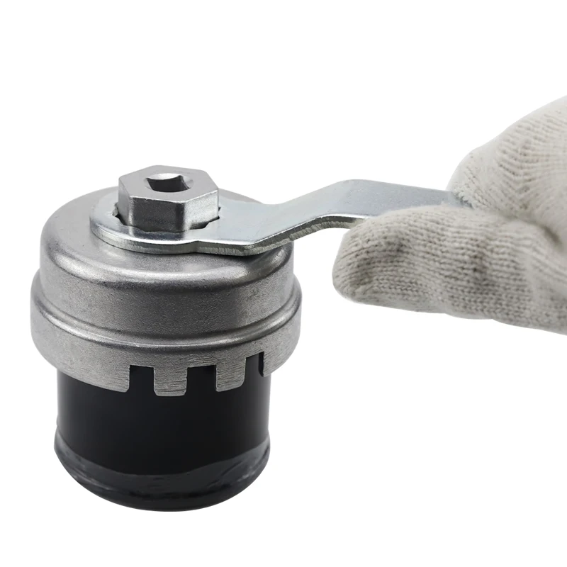 Car Oil Filter Wrench Hat-Type Aluminum Cap Remove Tool For Toyota Prius Corolla Rav4 Matrix Lexus Camry Tundra Sienna Avalon oil filter wrench car oil filter