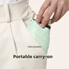 Mini Sun Umbrella Pocket Rain Umbrella Vinyl Folding UV Ultraviolet Protection Sun Shade Pocket Parasol Capsule 6
