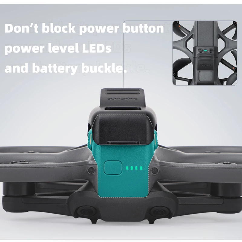 배터리 바디 분리 방지 버클 프로펠러 비행 보호 DJI Avata 2 Drone 액세서리 용 고정 클립 방지 흘리기