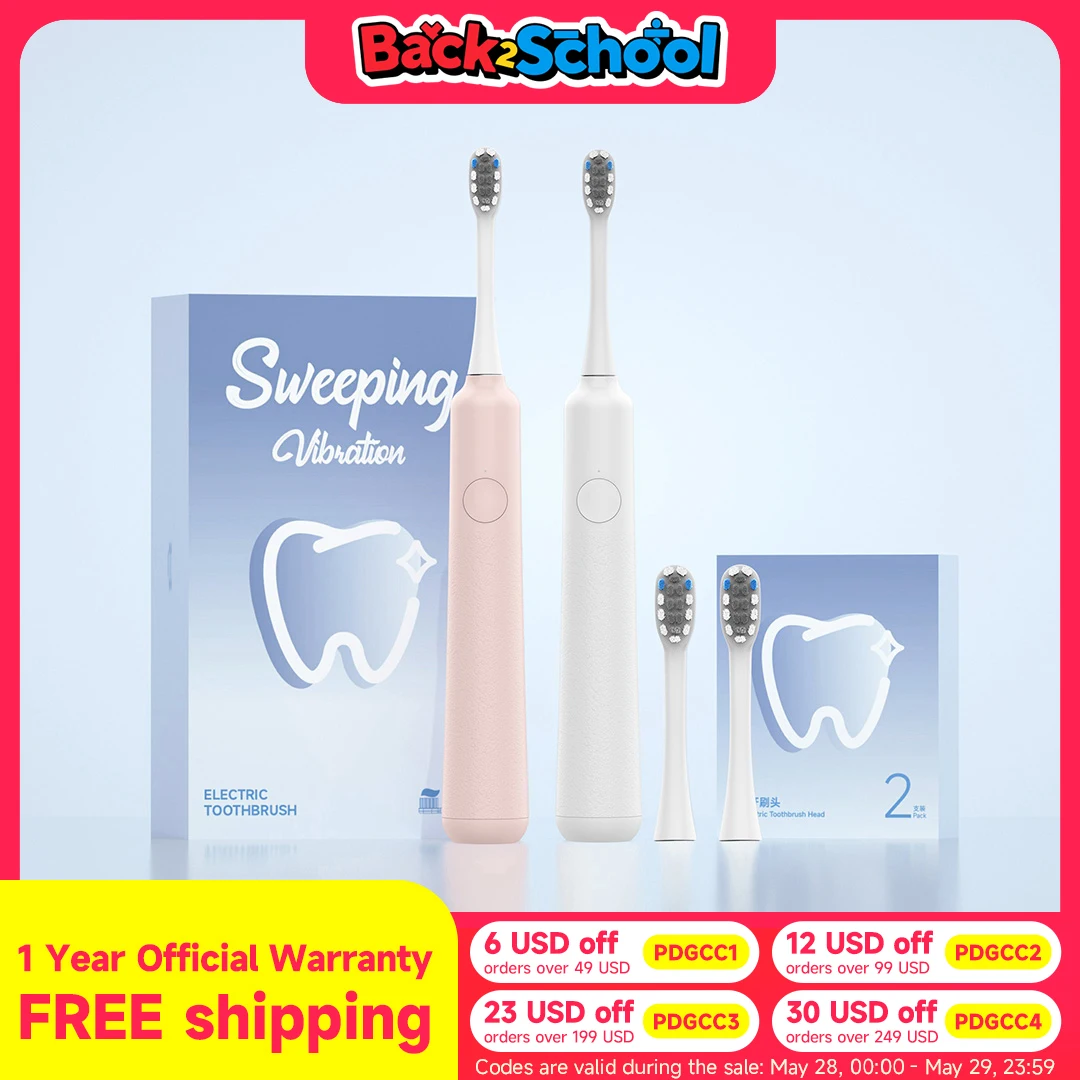 DOCO Sonic Electric Toothbrush 3-gear vibration Mode Smart Whitening Oral Clean Tooth Brush Personal care appliances electric toothbrush