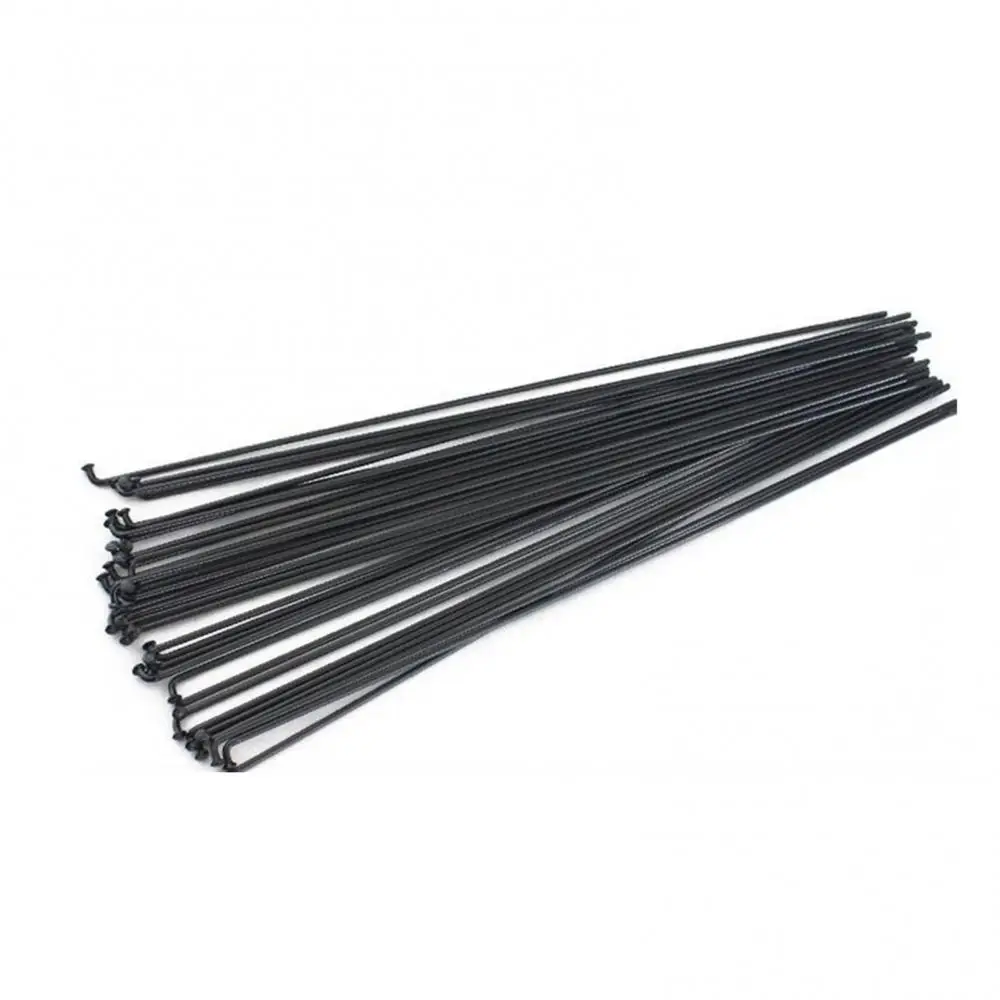 Steel Spokes MTB Mountain Bicycle Bike Wheel Parts with Caps 16Pcs 251mm-269mm
