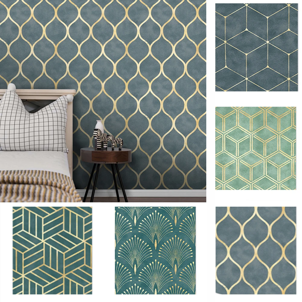 Trellis Contact Paper Blue White Peel Stick Wallpaper Geometric Self