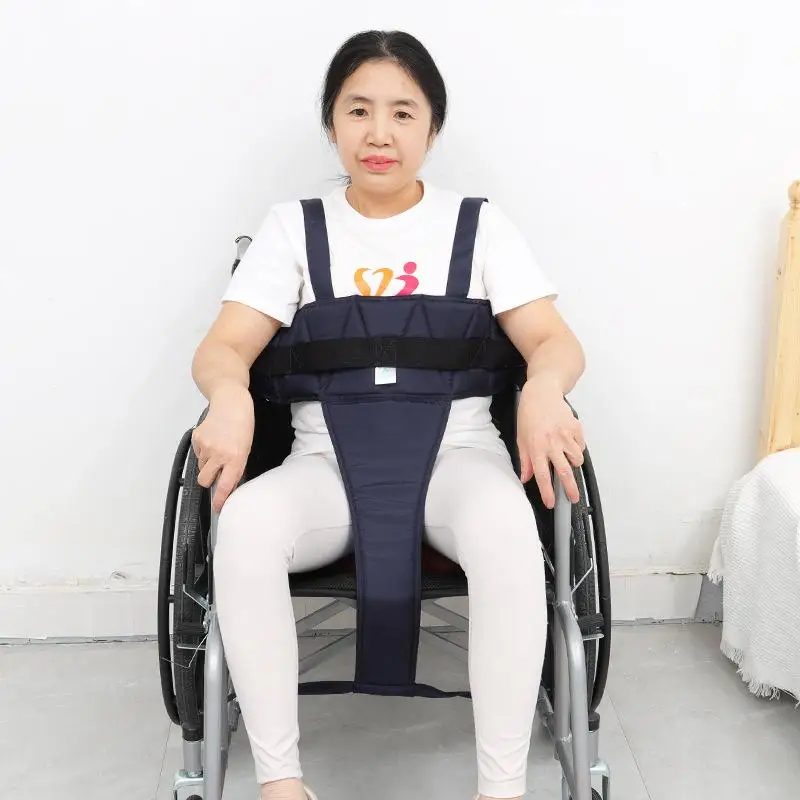 

Wheelchair Seat Belt Restraints Straps Patients Transfer Auxiliary Safety Harness for The Elderly Braces Supports Nursing Care