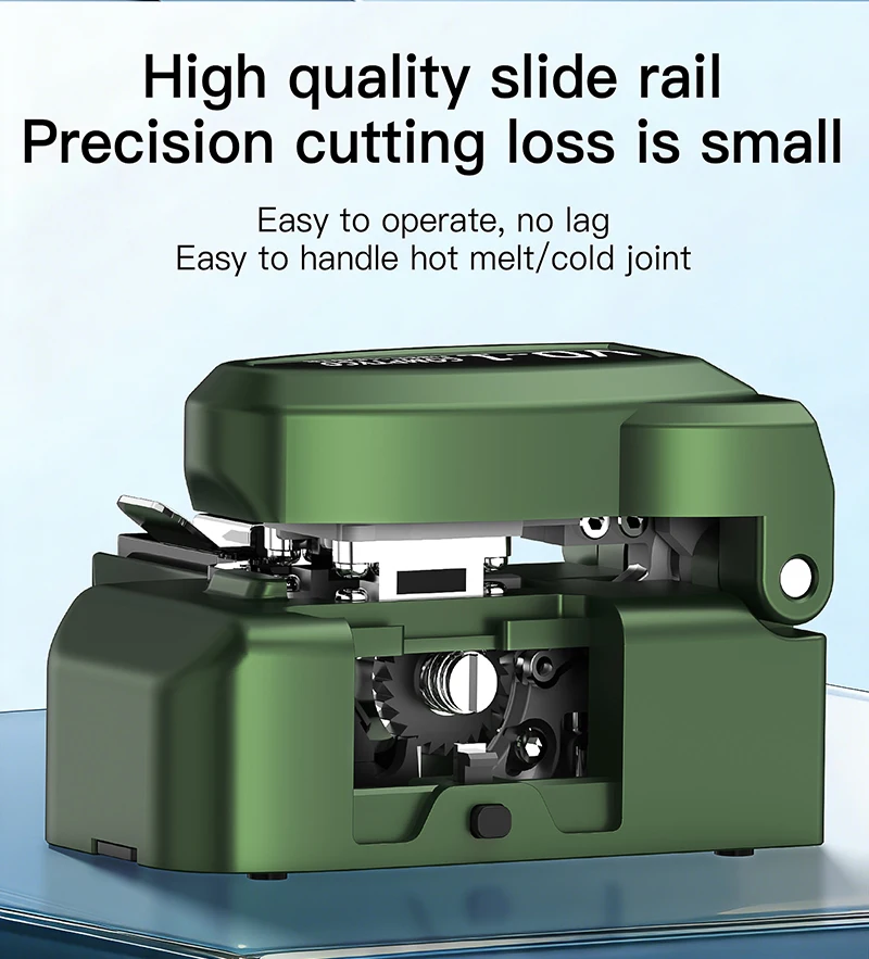 VD-1 One-step Fully Automatic High Precision Fiber Optic Cleaver FTTH Tool Optic