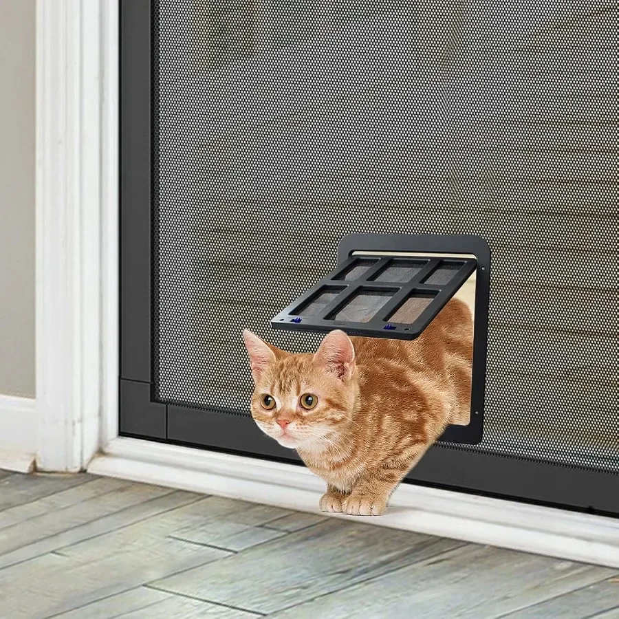 Magnetic Cat Door for Screen and Sliding Doors