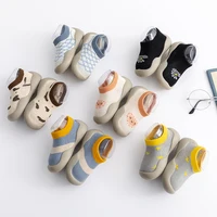 New Spring Autumn Infant Toddler First Walker Baby Girls Boys Non-Skid Animals Sock Shoes Cotton Lightweight Slip-on Sneakers 1