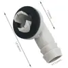 AC Drain Pipe Connector 1.8 Inch AC Drain Hose Connector Hard Blended  Good Anti-crack Air Conditioning Unit 4