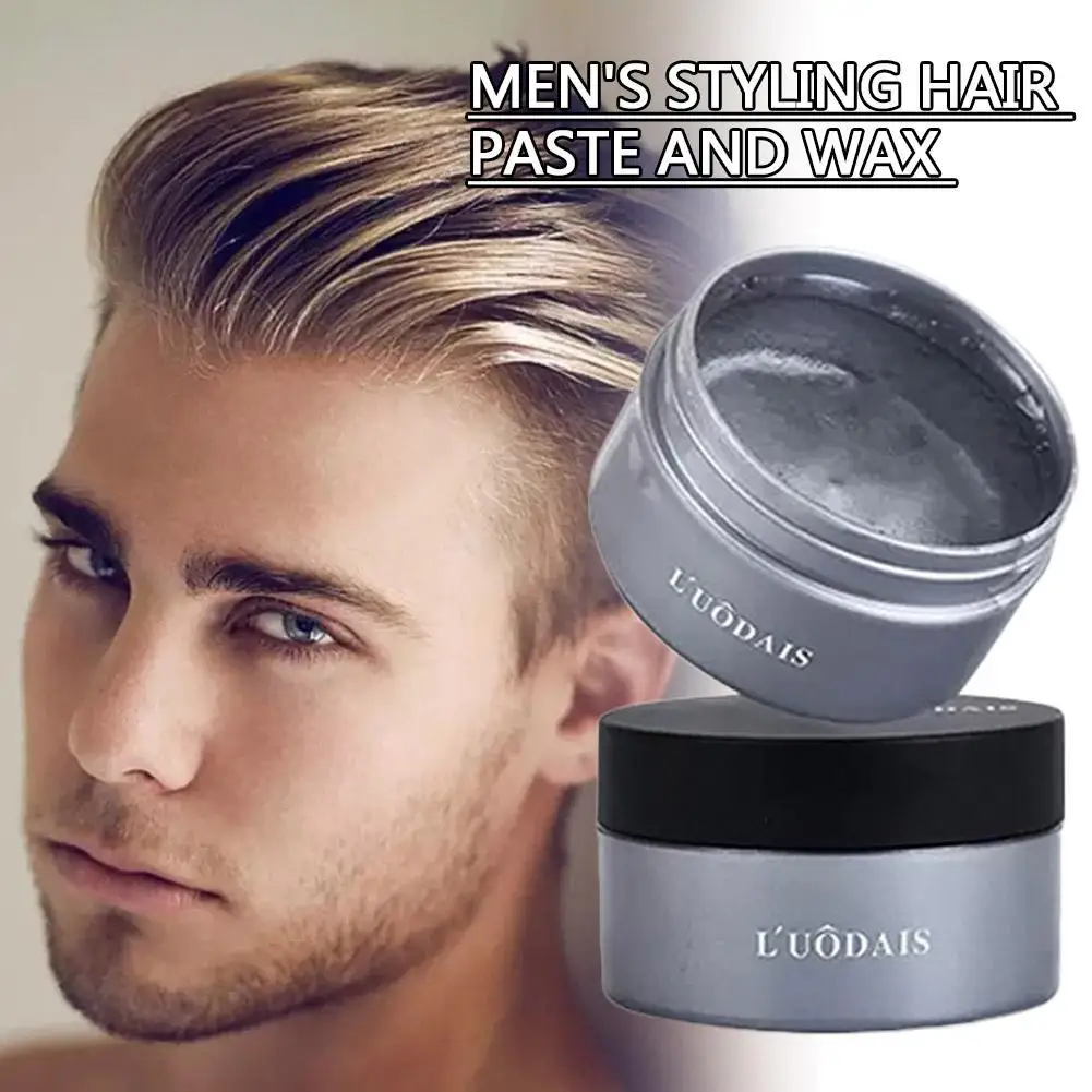 

100ml Men's Styling Hair Wax Natural Fragrance Fluffy Matte Hair Gel Spray Long-lasting Moisturizing Gel Cream