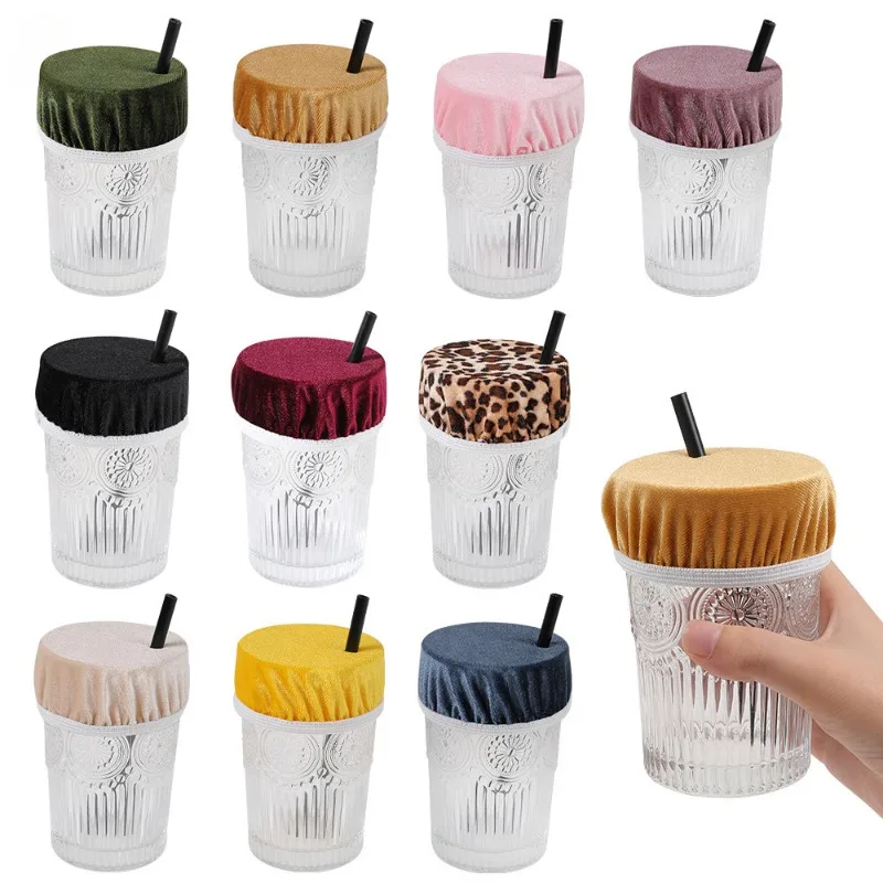 

Nightclub Anti-drop Potion Cup Cover Reusable Nightcap Shape Drink Covers Leak Sealed Lid Spiking Prevention Cup Covers
