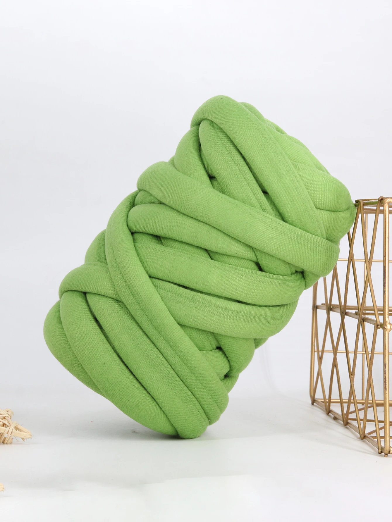 Luxurious Thick Chunky Cotton Wool Tube Yarn