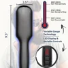 Ceramic Ionic Hair Straightener Brush Salon Fast Heating Hair Straightening Brush Anti-Scald Hair Beard Straightener Comb 4
