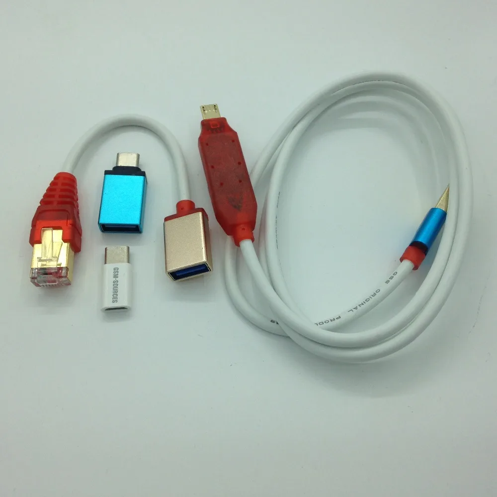 Multi function Boot All in one Cable ( EASY SWITCHING ) Micro USB RJ45 All in One Multi function Boot Cable edl cable images - 6