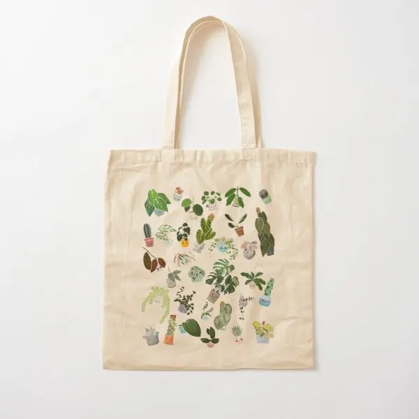 

Plant Addict Confetti Cotton Canvas Bag Shoulder Bag Foldable Unisex Tote Fashion Women Reusable Ladies Shopper Handbag Casual