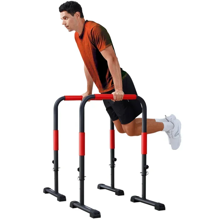 Vendita Calda Fitness Bar Attrezzature Per Il Fitness Barre Parallele Dip Stand Station, Allenamento Per La Forza Calisthenics Dip Bar Fitness Per La 