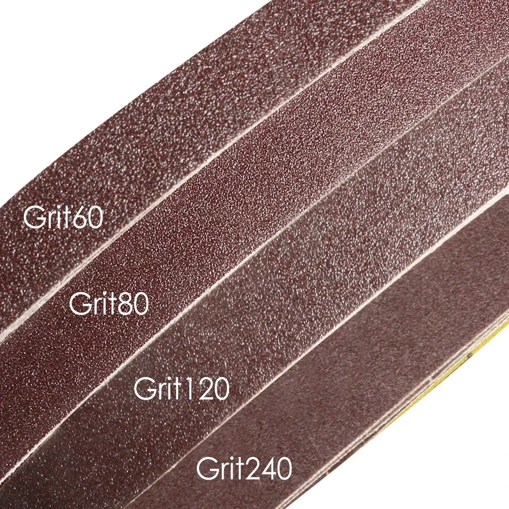5pcs 1"x30" Abrasive Sanding Belt 25*762mm Belt Sander Sandpaper Aluminium Oxide Woodworking Tools
