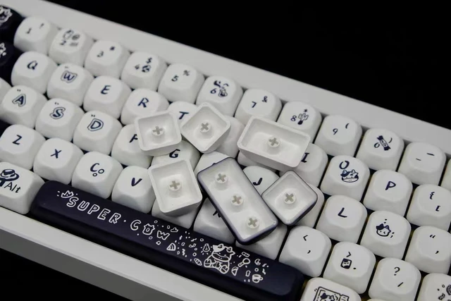 自作キーボード Suisei R2 + 愉し WS Stellar Keycaps
