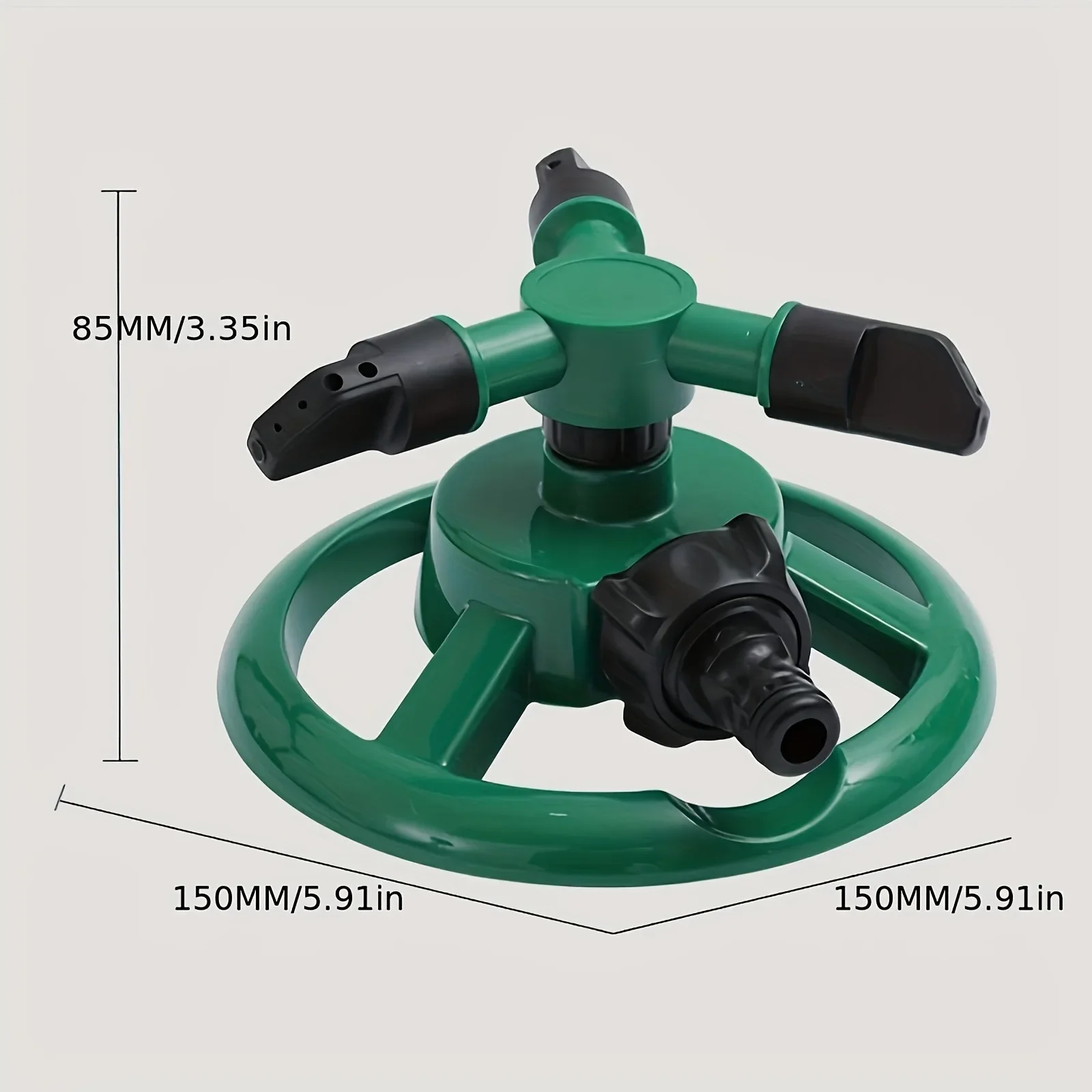 360° automatic rotating sprinkler: garden lawn automatic watering, essential irrigation tool