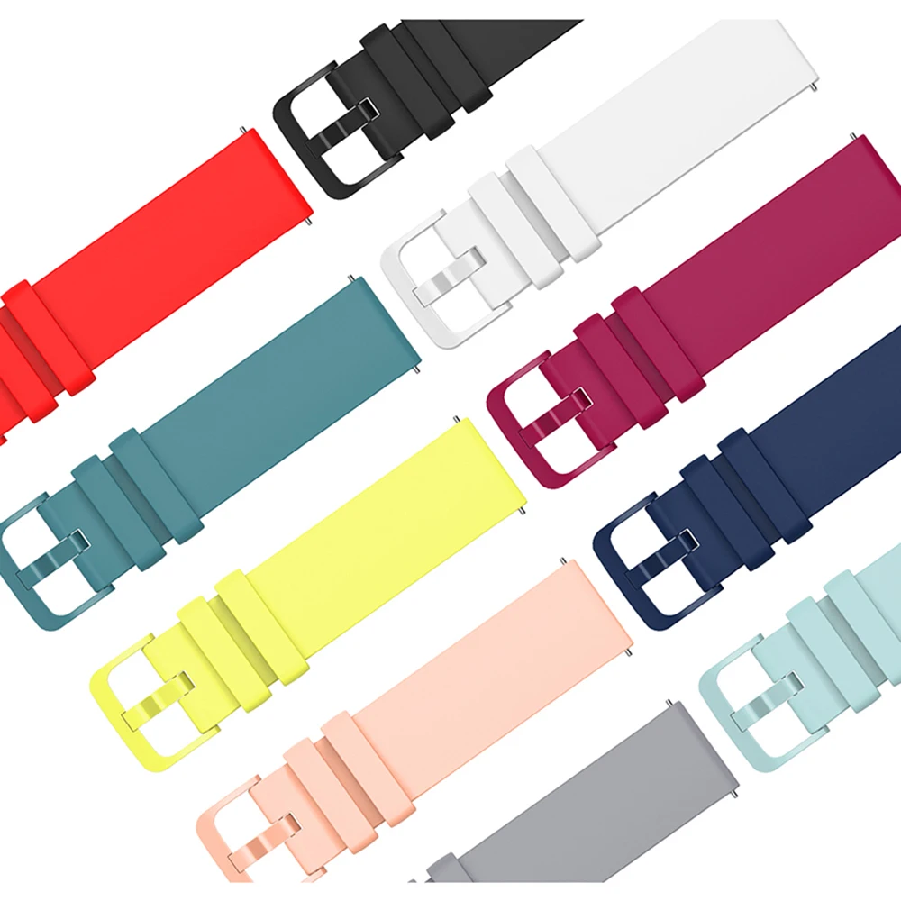Premium Silicone Replacement Watch Band, Multiple Sizes Available