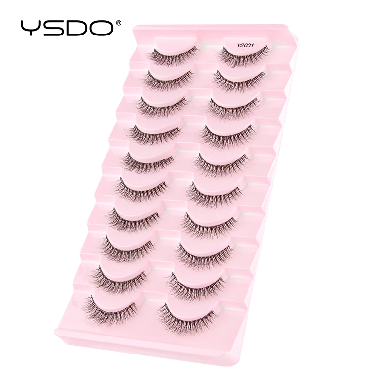 Mink 3D False Eyelashes Black Full Strip Lashes Makeup