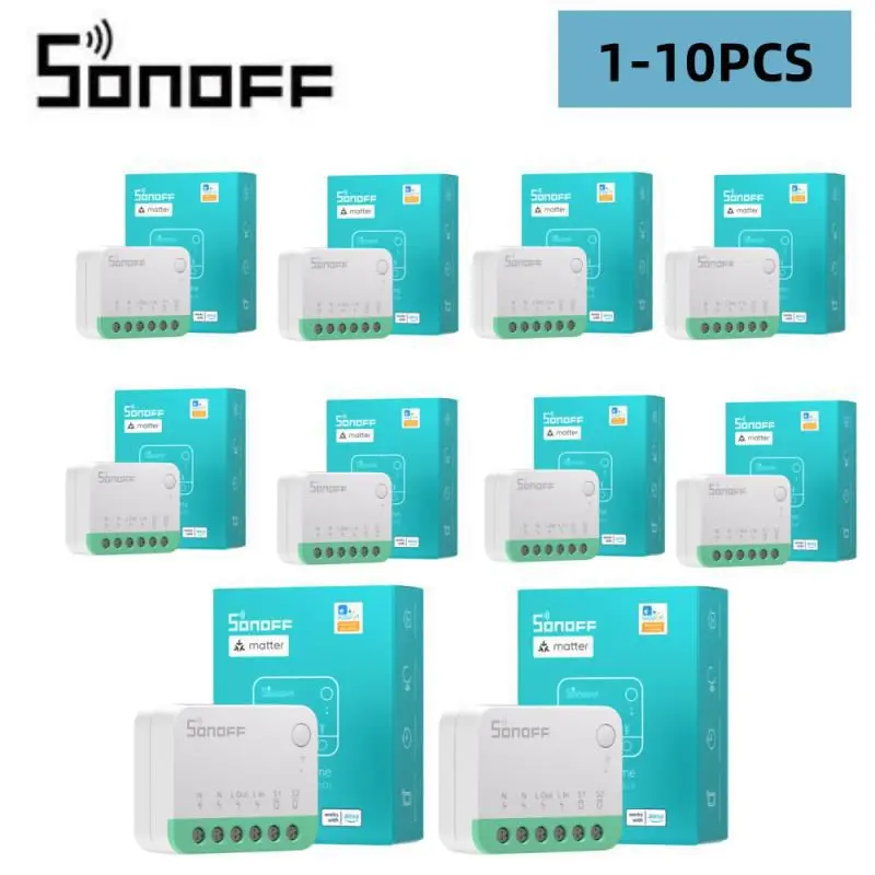

1-10 шт., смарт-переключатель SONOFF MINIR4M MINI Extreme WiFi для умного дома