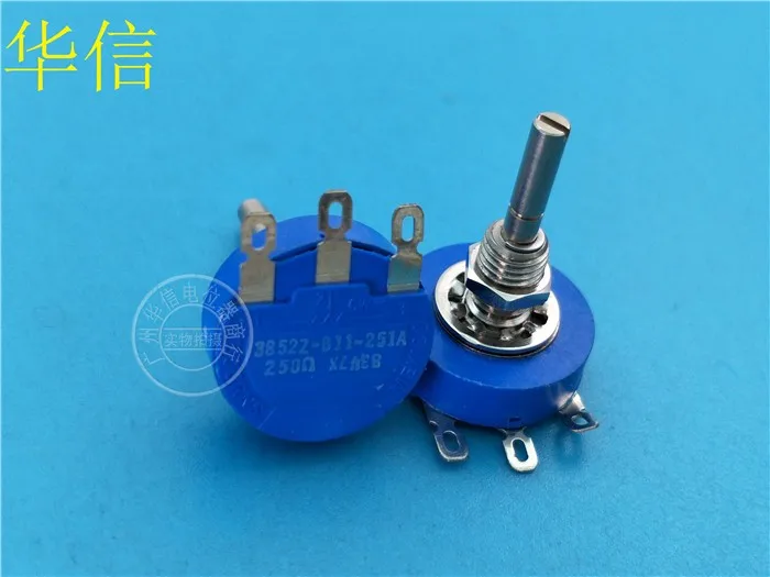 

Bourns 3852Z-B11-251A 250 euro ceramic single potentiometer, pin hole