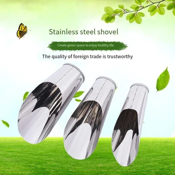 1 PC Stainless Steel Bucket Shovel Cultivation Bucket Succulent DIY Potted Bonsai Plant Helper Dig Soil Household Garden Tools