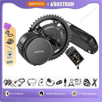 BAFANG 48V Batteria 750W 1000W 500W 250W Motore Mid Drive Bicicletta Elettrica Conversione BBS01 BBS02B BBSHD Motore eBike con Hailong