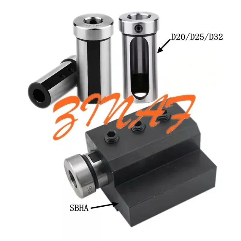 SBHA16-20/SBHA20-25/SBHA25-25 Lathe Inner Diameter Auxiliary Tool Mechanical Lathe tool sleeve D20 D25 D32 lathe Guide sleeves lathe tool holder lathe tool tool holder