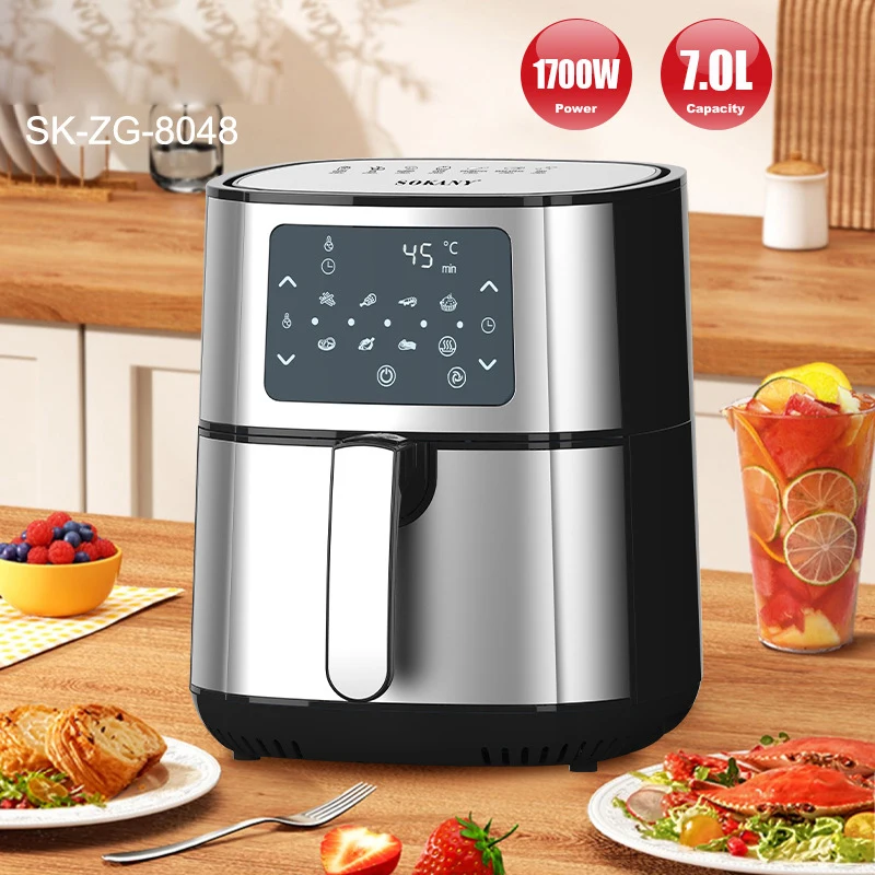 

SK-ZG-8048 Electric Air Fryer 7L Large Capacity 1700W Strong Power Household Multifunction Air Fryer Mini Electric Oven 220-240V