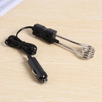 3X Auto Immersion Heater Kettle Travel Immersion Heaters Mobile Immersion Heaters Camping Outdoor Black 4