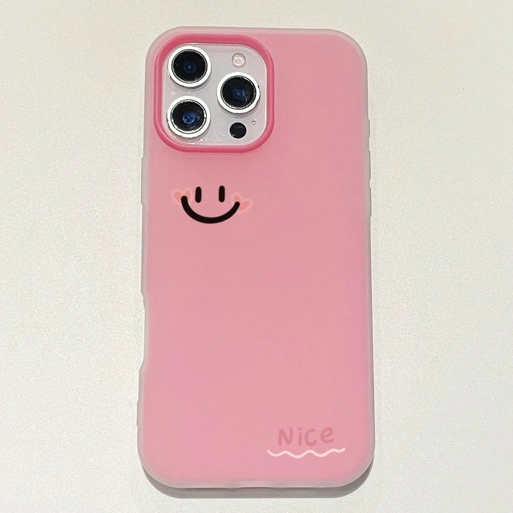 Sweet Smile Matte Candy Color Dual-Feature Phone Case
